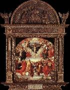 Albrecht Durer The Adoration of the Holy Trinity oil painting reproduction